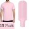 Gildan Vinyl & Fabric T-Shirt - Gildan, Heavy Cotton Short Sleeve Light Pink Tee